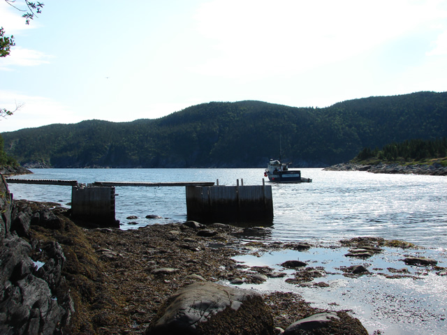 Boutitou Harbour, from the beach.